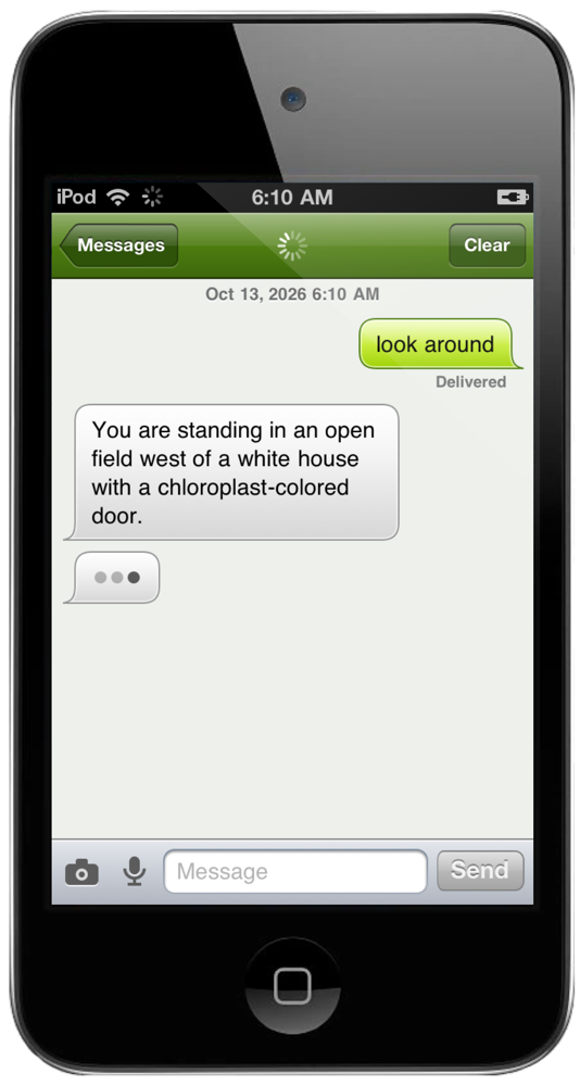 OpenRelay running on an iPod touch